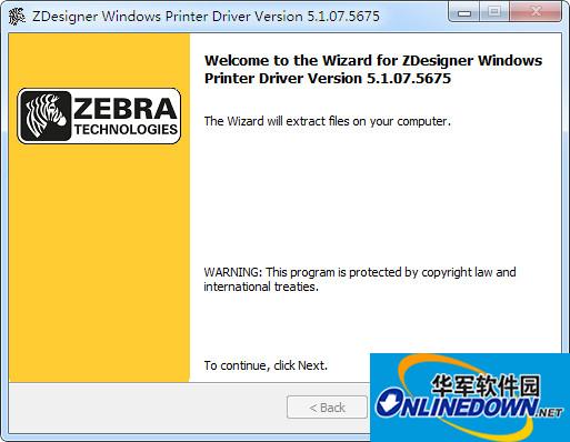 Zebra 170XI4 printer driver screenshot