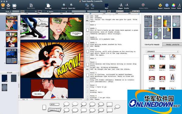 Comic Life Mac version