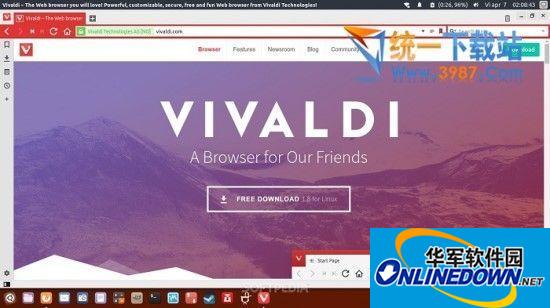 Vivaldi browser for linux