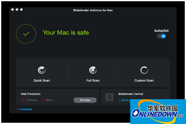 Bitdefender Antivirus Mac version screenshots