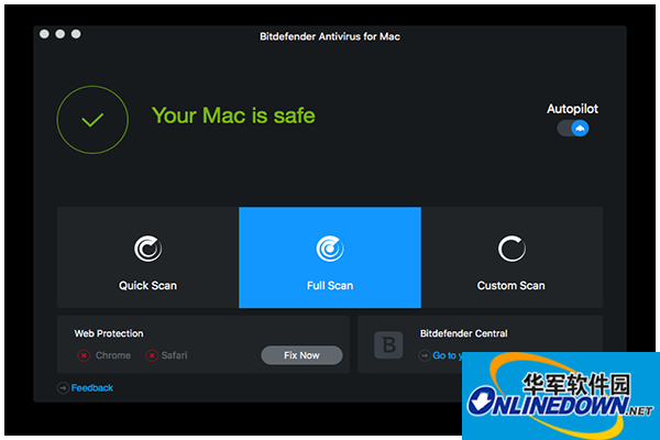 Bitdefender Antivirus Mac version screenshots