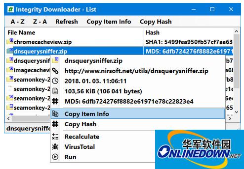 Integrity Downloader (simple download tool)