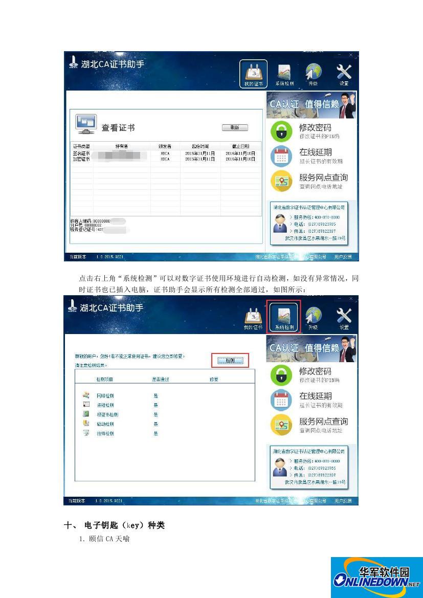 Screenshot of Hubei local tax security component