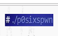 p0sixspwn (perfect jailbreak tool for Apple 6.1.3) paragraph first LOGO