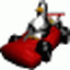 Open source free sports car Super TuxKart for Linux