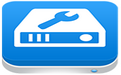 Powerful computer data recovery software segment LOGO