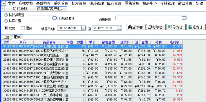 Deli supermarket management system (free version)