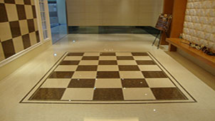 Ceramic tile laying software area