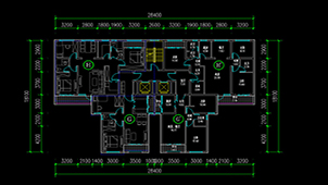 CAD drawing boundaries