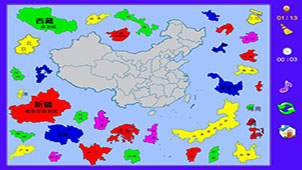 Special Topic of China Map Puzzle