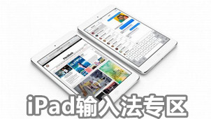 iPad input method area