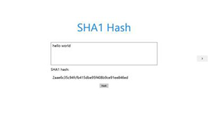 A complete collection of SHA1 verification tools