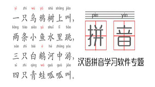 Special Topics on Chinese Pinyin Learning Software