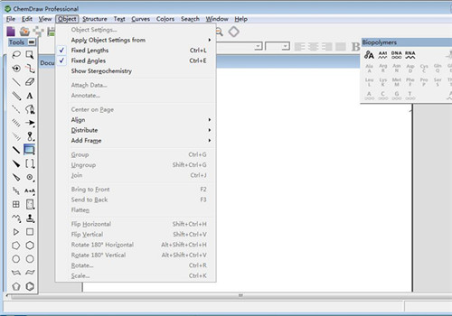 ChemDraw Pro screenshots