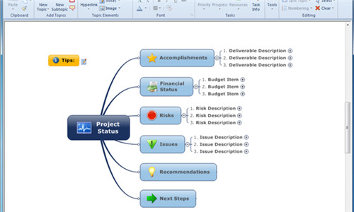 MindManager screenshot