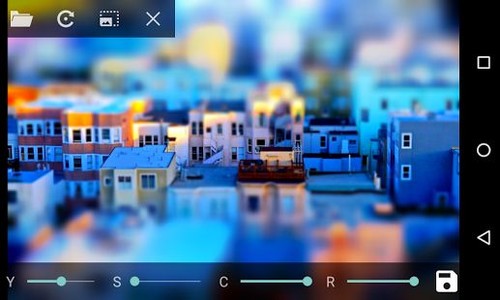 Tilt-shift camera collection