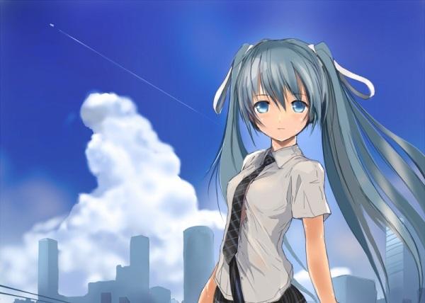 Minecraft Hatsune skin