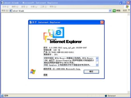 ie6 official screenshot