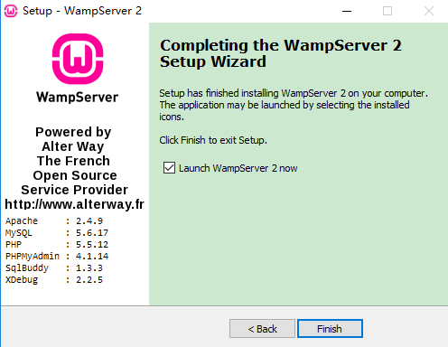 WampServer PC version
