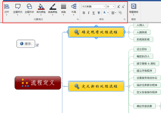 MindManager screenshot