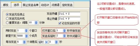 Screenshot of Haodi QQ group messaging software