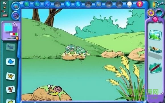 Screenshot of Jinshan Painting King