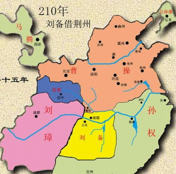 Screenshot of the full HD version of the Three Kingdoms map