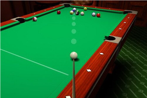 3D billiard game