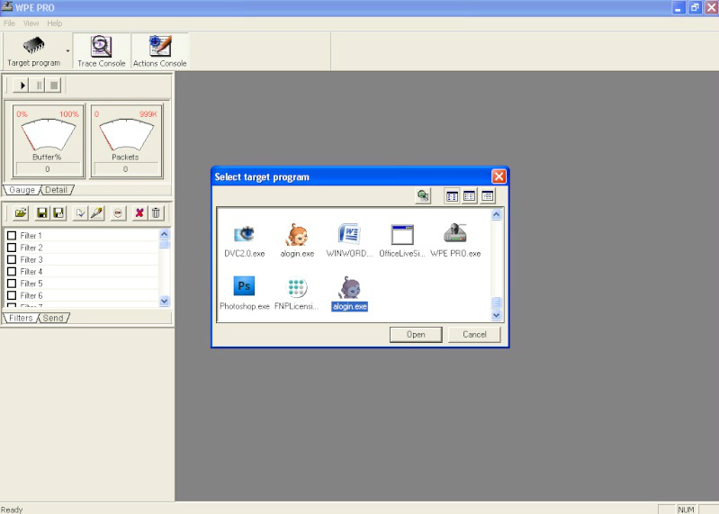 WPE Golden Three -piece Tool Screenshot