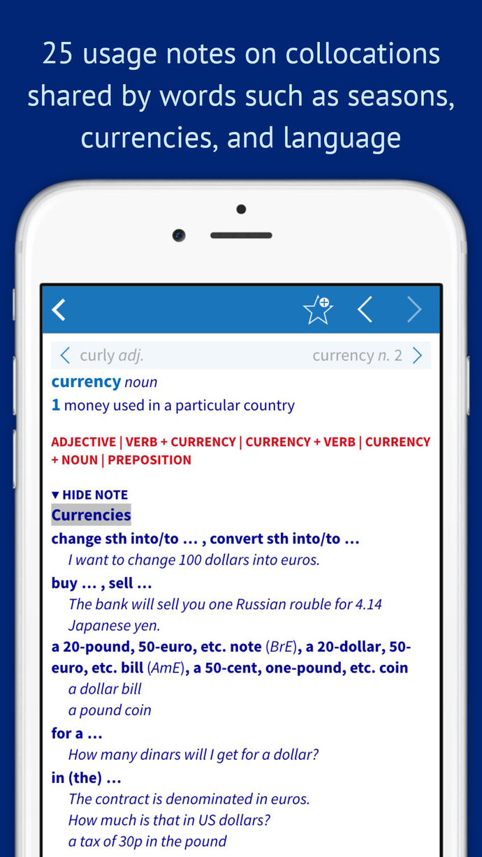 Oxford English Collocation Dictionary