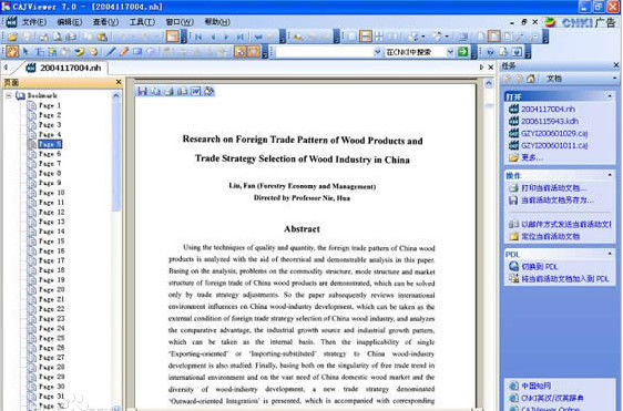 CAJ full text browser screenshot