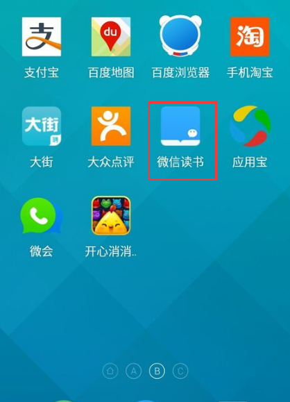 Screenshot of WeChat reading