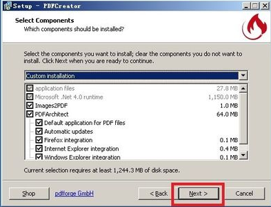 PDF creation generator PDFCreator