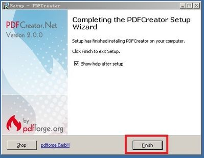 PDF creation generator PDFCreator