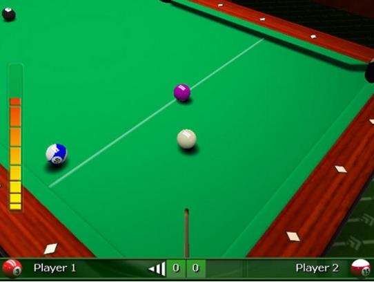 3D billiard game