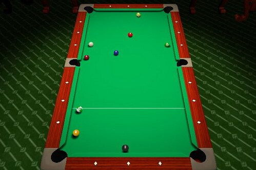 3D billiard game