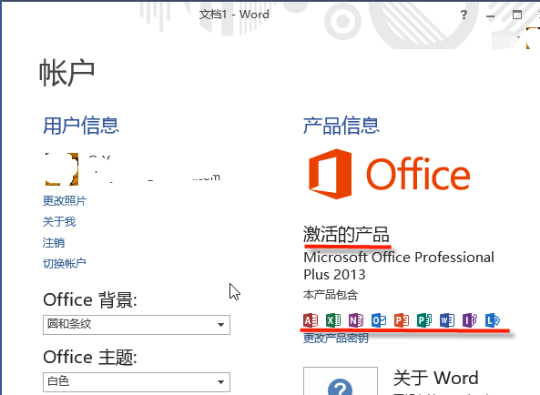 Microsoft Office screenshot