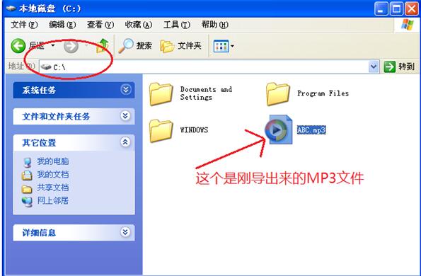 Screenshot of text-to-speech synthesis system