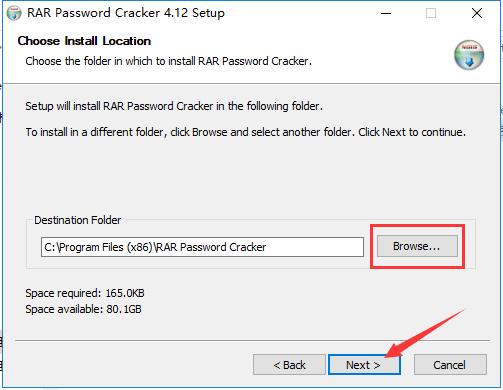 RAR Password Cracker screenshot