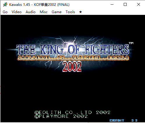 King of Fighters 2002 Chinese version