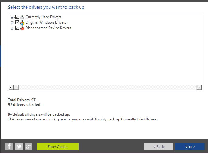 Screenshot of Driver Genius Professional