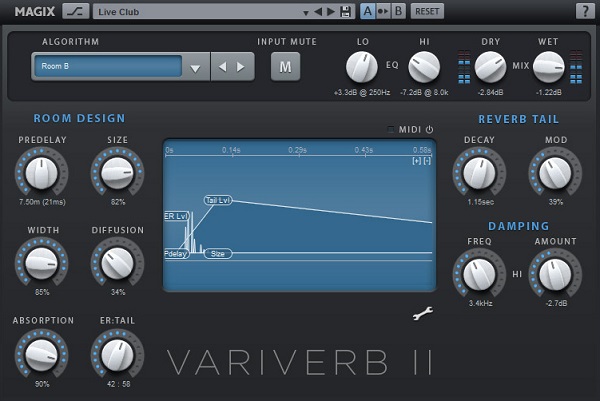 MAGIX VariVerb 2 screenshots