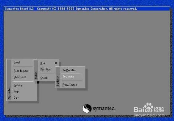 Symantec Ghost screenshot