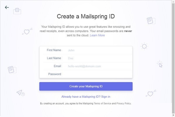 MailSpring screenshot