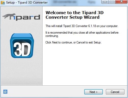 Tipard 3D Converter screenshot