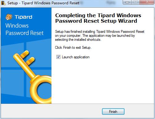 Tipard Windows Password Reset