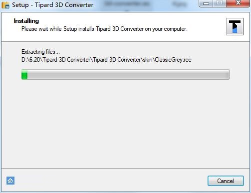 Tipard 3D Converter screenshot