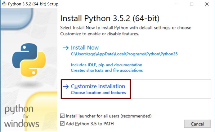 Python3.5.2 screenshot