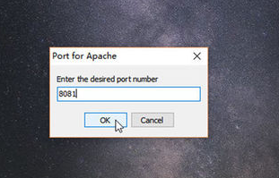 WampServer screenshot