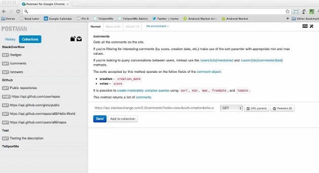 Postman download and install Postman screenshot